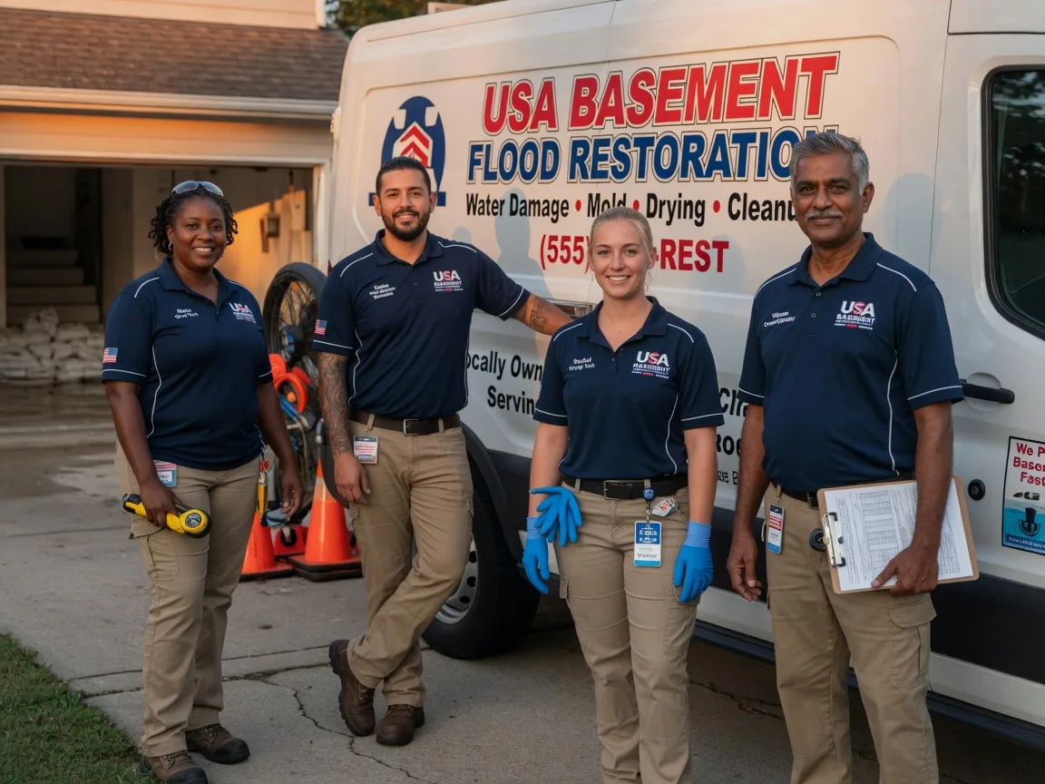 Basement Flood Cleanup company in Mount Olive, MS